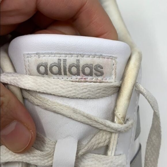 Adidas white sneakers size 10 Women bb7248 - Picture 7 of 9